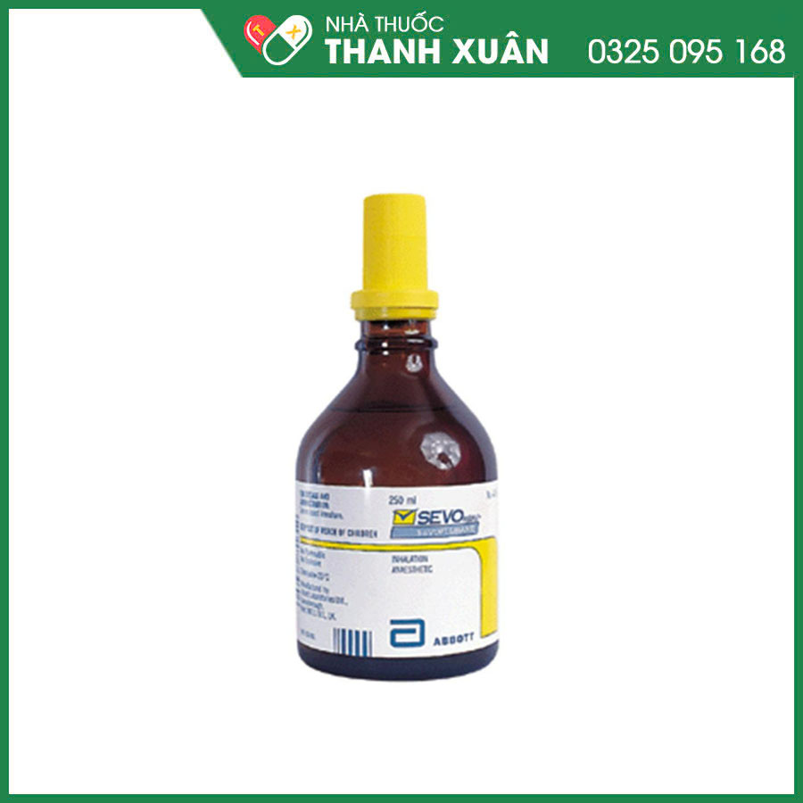 Sevorane 250ml chỉ định trong khởi mê và duy trì mê khi phẫu thuật